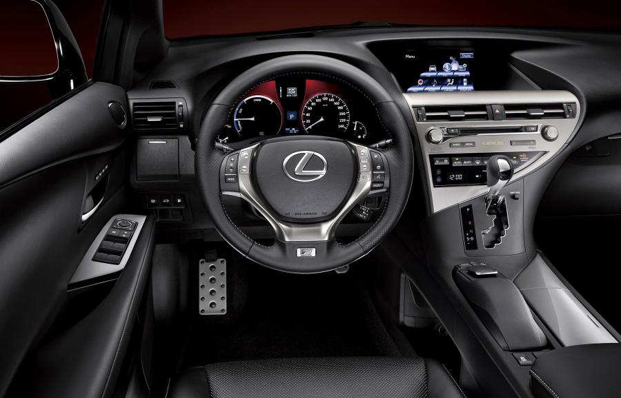 Панель приборов Lexus RX450h F-Sport 2013 года  (фото 6 из 8)